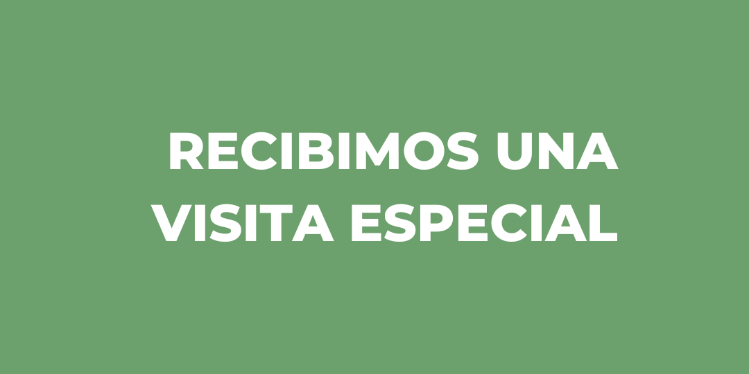 RECIBIMOS UNA VISITA ESPECIAL (Post de Instagram)